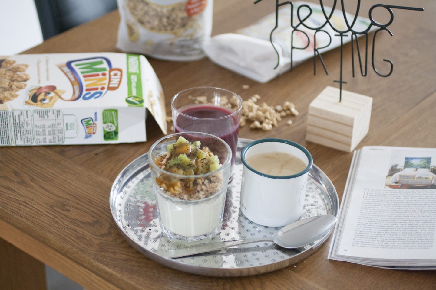 To go: Frühstück im Glas